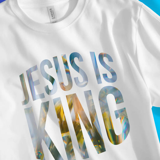 JESUS IS KING | Premium Unisex Christian T-shirt