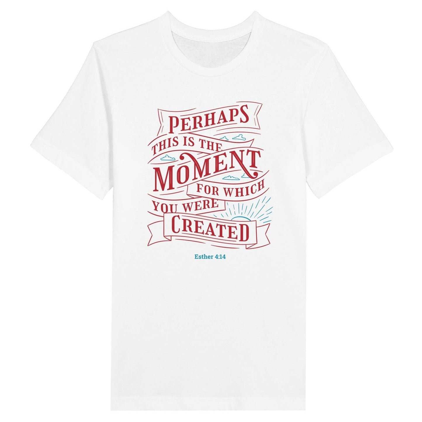 An image of Perhaps This Is The Moment | Premium Unisex Christian T-shirt available at 3rd Day Christian Clothing UK